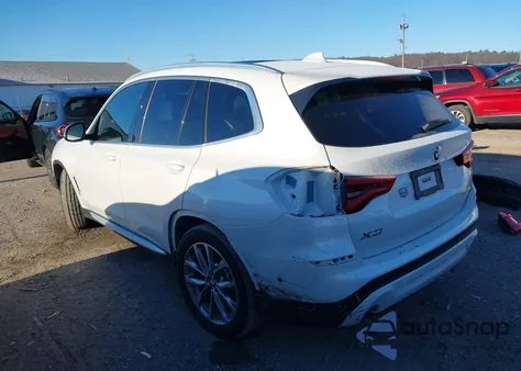 2019 BMW X3 xDrive30I from USA, damaged, VIN 5UXTR9C5XKLR09331